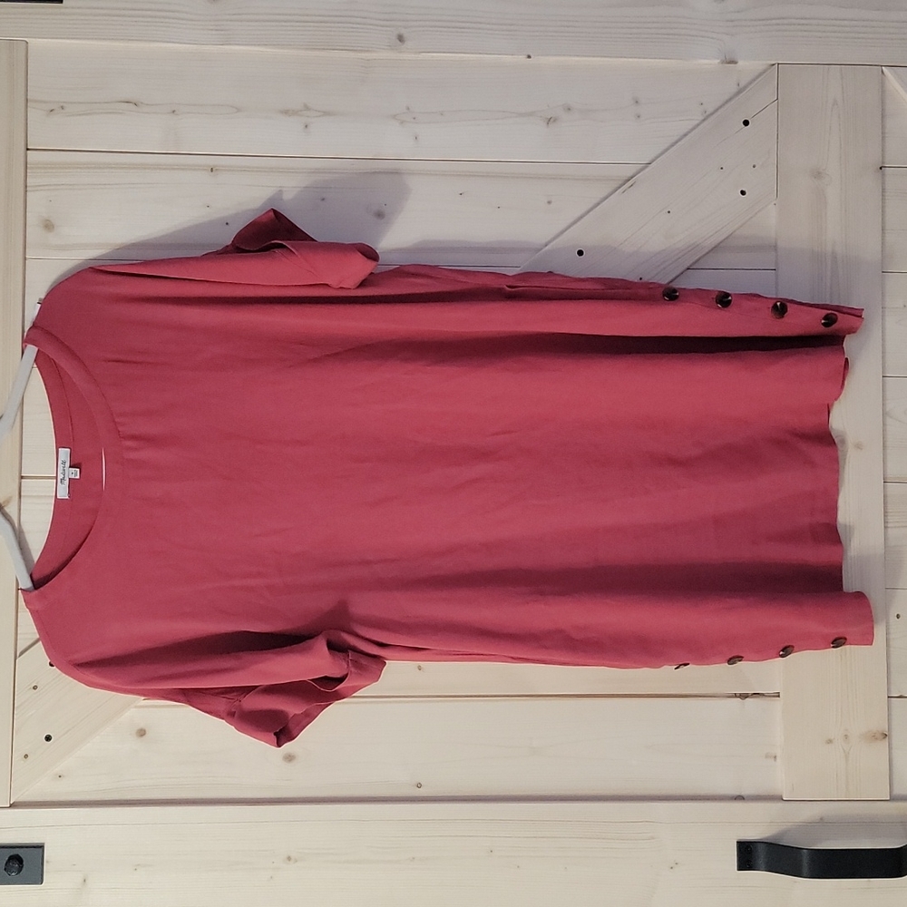 Madewell journel side button dress size medium